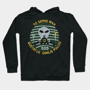 To Serve Man, References Vintage Twilight Zone Episode Hoodie